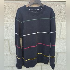 Nike Skateboarding Black Striped Sweater